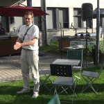 ESHHS President and host Petteri Pietikäinen inaugurating the garden party