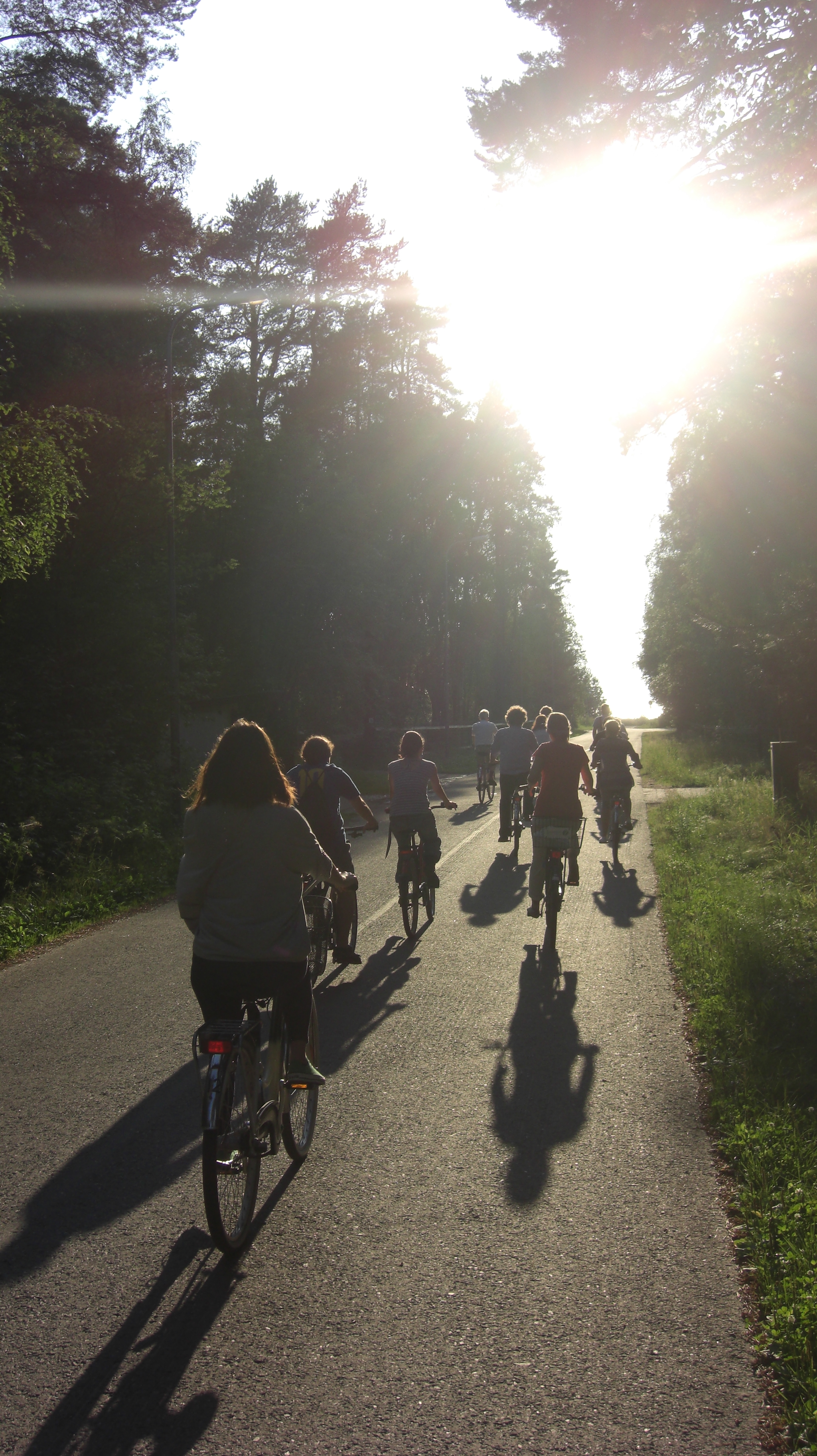 Bike tour around Oulu